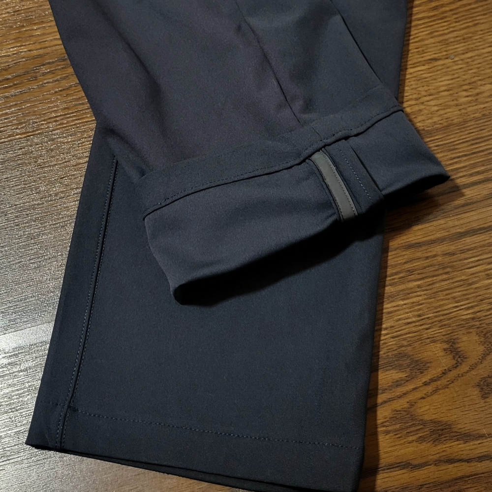Mens Navy Blue Lululemon Casual Classic Fit ABC Trousers Chino Dress Pants Sz 33 - Picture 7 of 7